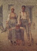 Jean Francois Millet Peasant family Germany oil painting artist